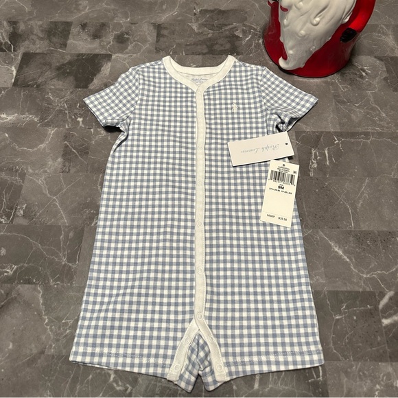 Polo Onesie Size 9M - Picture 3 of 4